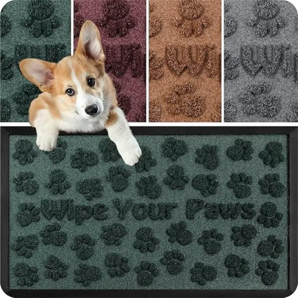 Extra Durable Door Mat - 30'’x17'’- Anti Slip Rubber Backing Front Door Mat